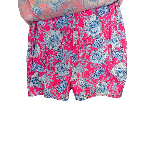 Lilly Pulitzer Ginge Shift Romper Roxie Pink Wave N Sea Size 0 NWT Women’s - Picture 6 of 8